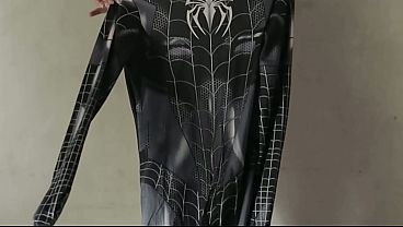 Bokep Indonesia Viral terbaru Cosplayer Spiderman di entot Sampai becek banget