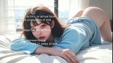 Caught my 18yo stepsister coming out of the shower with my big erect cock [AI Generated]