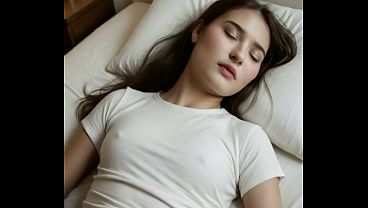 Cute Asian Aiko dreaming of her boyfriend’s cock [AI generated]