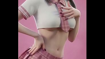 D.Va’s Electric Dance (T-ara – Sugar Free) | Uncensored Hentai | AI Generated