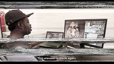 Desperate Nuria Millan Begs IT Guys to Delete Her Elevator Sextape, But They Turn Her into Their Wet DAP Toy with Monster ButtRose & Piss Shower AH287