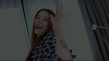 DP Redhead Luna Rishi Takes Big Cock in Ass – Double Fuck Orgasm (part 1)