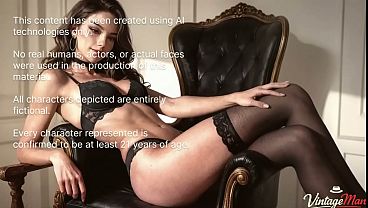 Grandpa never went to a barbershop, but now he goes there every day for a deep blowjob