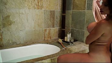 Mature Pornstar Sheila Marie Fucking Huge Cock After her Bath