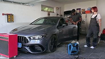 Mischievous Mechanic Dolly Dyson Squirts Like Crazy During Intense BBC Fuck Fest GP3430