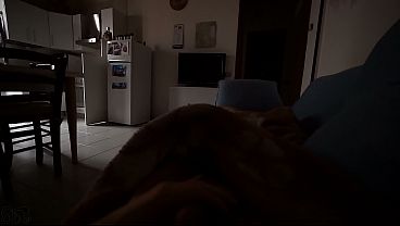 Night blowjob – Girl SWALLOW all cum in the MOUTH