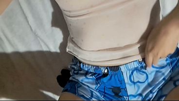 Papi te gusta mis grandes tetas ?