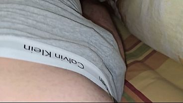 PhantomGentX is horny! Muscular Master Gets Up & Cums Hard