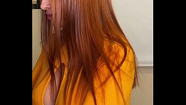 Redhead Andrea Castro will make your mouth water with her big breasts and pretty face – Brian Evansx