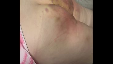 Spanked with a Big, Heavy Paddle