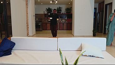 Total humiliation at my parents’ house: my busty stepsister asks me to shoot all my hot cum from my big black cock into her mouth