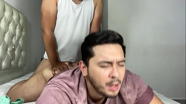 While His Wife Was Sleeping… My stepfather used me in the room as his personal whore – Gay sex taboo, no condom and cum inside the ass