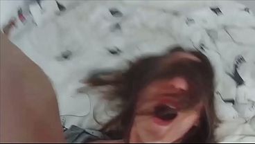 Wife at home cheats on her husband with his best friend. Real