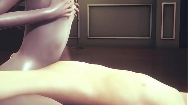 Yaoi Femboy – Kuki Threesome suck fuck and boobjob – Sissy crossdress Japanese Asian Manga Anime Game Porn Gay