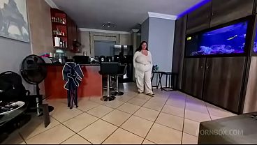 BBW caught her boyfriend cheating, watching him fuck the cheap slut
