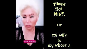 Hot cunt-show with dirty talk, smoking, and squirting with big beautiful tits Aimee Hot MILF .!. ))