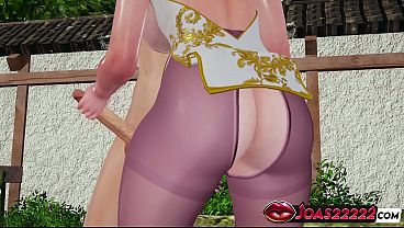 Hot Elf Syndra in Nylon 3D Animation – Frenulum Licking for Big Dick, Standing Handjob Stroking Service, and Deepthroat Facial Cumshot