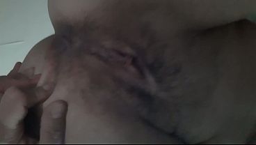 Sitting on a hairy pussy’s face