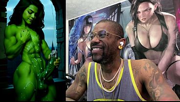 Transgender She Hulk Cums Really Fucking Hard, Trans Girl Masturbates To Stop The Invasion, Transgender Widowmaker Cumming While Getting Ass Fucked, Anime Meme Material, AI Generated