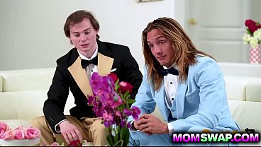 Wedding Stepmom Swap Horny Brides and Grooms Celebrate Together