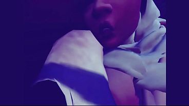 A NIGHT IN BED AT HOME WITH MY WIFE WOMAN ARAB SPANISH Man Arab woman interracial