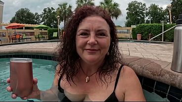 Ali Allure Models a Dress for Stepson TEASER – Watch Full on RED