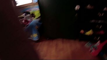 Ándale!! JUGUEMOS A PAPÁ Y MAMÁ!!!, hermanastra culona se ponen a jugar juegos cachondos con su hermanastro, VOYEUR REAL LATINO en HD VIDEO CASERO