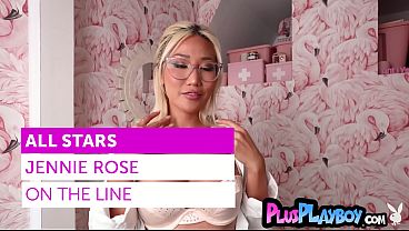 Big tits Asian MILF Jennie Rose hot posing action before striptease session