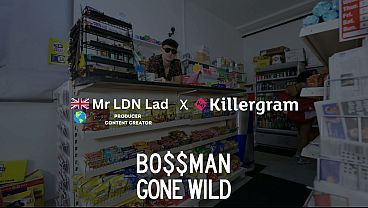 BOSSMAN GONE WILD RAW BRITISH CORNER SHOP FOURSOME!