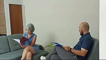 Conducting interviews, and the last one was the best with calvohot70, I couldn’t resist. Spanish porn.