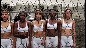 HERE! 7 NAUGHTY girls caught and STRETCHED by the African army! BBC (help!) They went to spy and got caught [AI Generated]