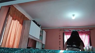 In the Kitchen with My Horny Stepmother – I Put Her in Without Thinking – Real Homemade Taboo