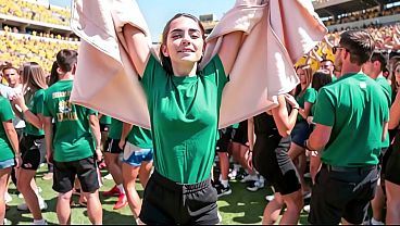 Latina football fan gangbanged by the opposite team – AI Interactive Video