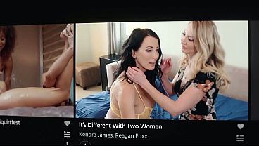 MOMMYS BOY – Big Titties MILF Shalina Devine Gets Her Face Covered In Cum After Hard DP