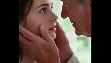 Step daddy kissing stepdaugher Kissing scene ( AI generated )