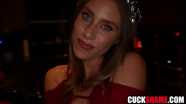 Wife Takes Big Black Cock After Halloween Party, Cuck Watches