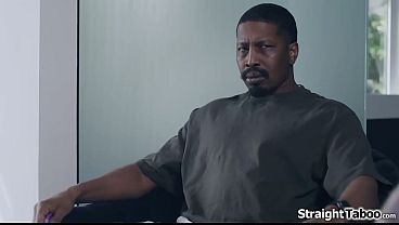 Black stepdaddy gives me an ass spanking