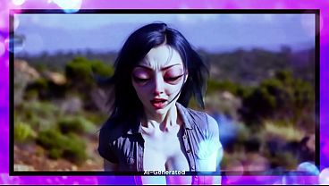 Bug Eyed Woman Stop Looking AI Generated