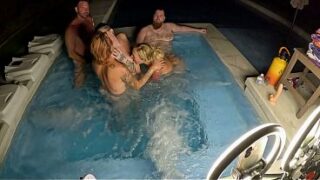 Hot Tub Orgy Deliah Grace, Nikki Zee, Lola Maverick