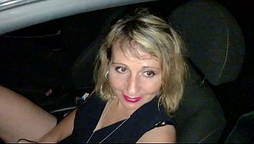 My Wife Luna: car sex preview – Night parking lot adventure