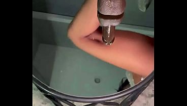 Nadia Jay Riding Dildo