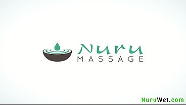 nuruwet.com & Nuru Massage presents: Ameena Green & Nade Nasty in Slippery Sexy Gift