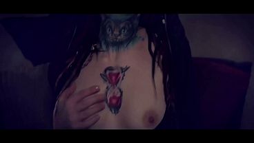 Sloppy Deepthroat and Handjob From Pierced Blonde… She Swallows It All