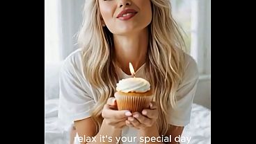 Stepdaughter Gives Stepdad The Best Birthday Gift – Creampie Surprise (AI-Generated)