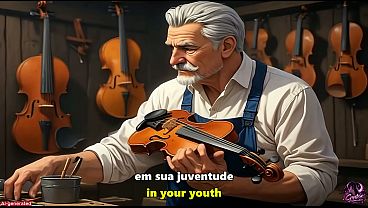 The Old Luthier (O Velho Luthier) – Contos Animados – AI-generated