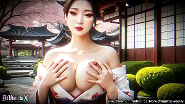 Unfinished Works Compilation 01 – Busty Blonde, Japanese Kimono Girl, Succubus Titfuck, Latina Military & Waitress (4K AI Generated)