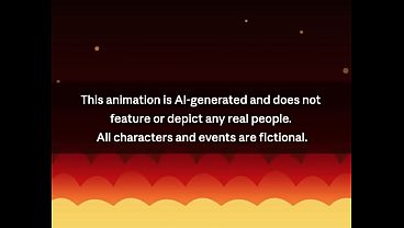 AI-generated. Extreme fucking machine session in hell