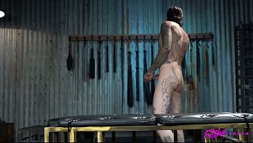 Aiden Starr Gives Ruckus Sadistic Instructions While In Dungeon Session