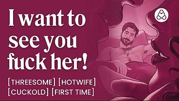 ASMR Audio Porn: First Time Hotwife Sharing with an Athletic Stranger – MFM Threesome & Cuckold – Erotic Audio Roleplay for Women
