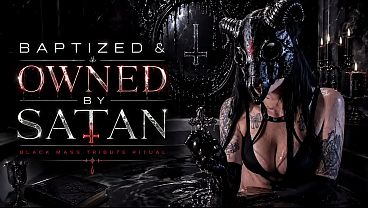 Baptized & Owned by Satan – Black Mass Tribute Ritual – Religious – Goth Girl – Big tits – financial domination – findom joi – super villain